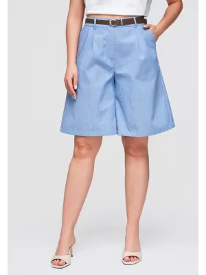 Dámské kraťasy OMBRE OW-ST-E0016 BLUE