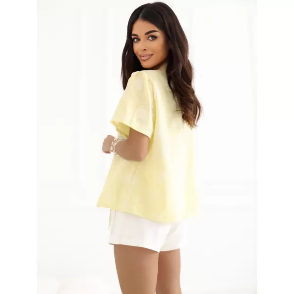 Dámská košile FACTORY PRICE IT-KS-97762.02P BRIGHT YELLOW 