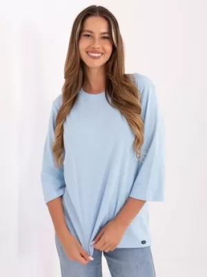 Dámská halenka RELEVANCE RV-BZ-A804.05P LIGHT BLUE