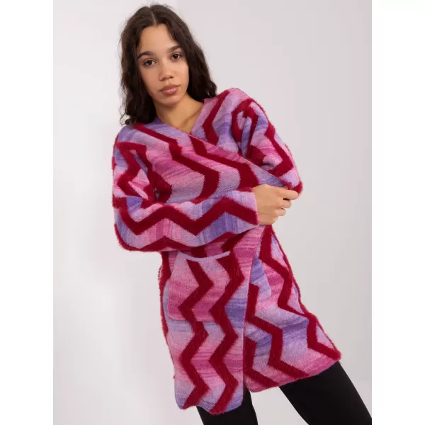  Dámský svetr WOOL FASHION ITALIA AT-SW-234701.34 PINK 