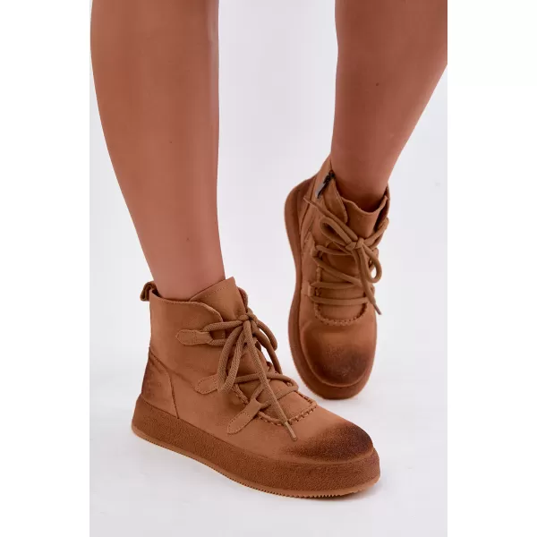  Dámské kozačky ARTIKER 59C1128 BEIGE 