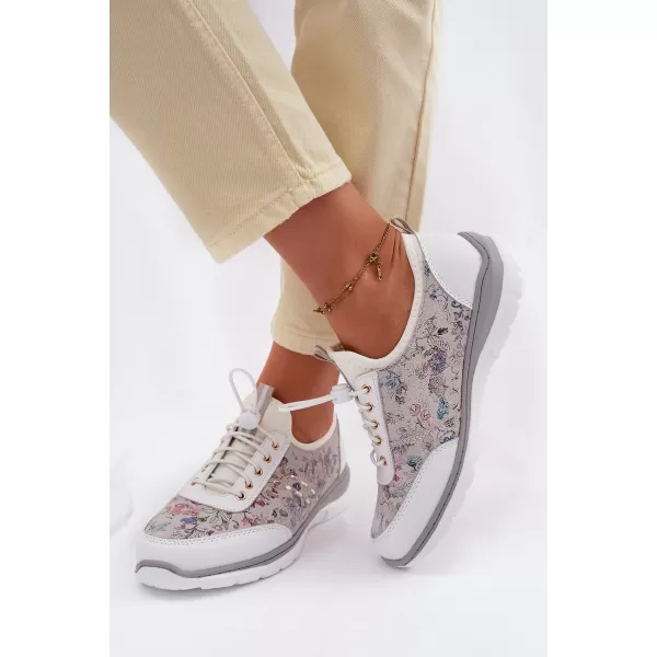  Dámské tenisky D&A GR61-5990 WHITE 