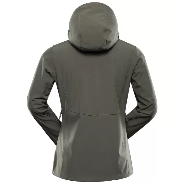 Dámská softshellová bunda ALPINE PRO HOORA 2 MULLED BASIL 