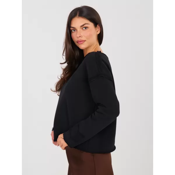  Dámská mikina FACTORY PRICE NS-BL-NS2553.16 BLACK 