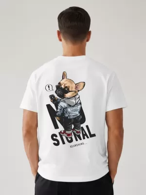 Pánské triko DSTREET BÍLÁ