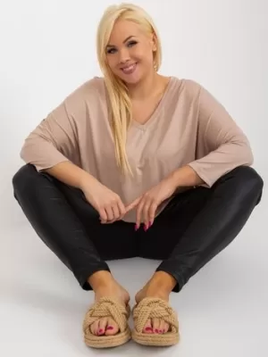 Dámská halenka RELEVANCE RV-BZ-5745.18 BEIGE