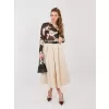 Dámská sukně RUE PARIS IT-SD-18760.69 BEIGE