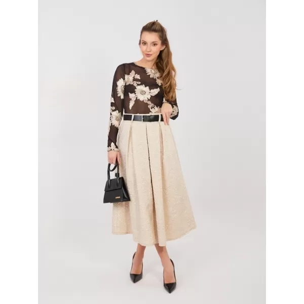  Dámská sukně RUE PARIS IT-SD-18760.69 BEIGE 