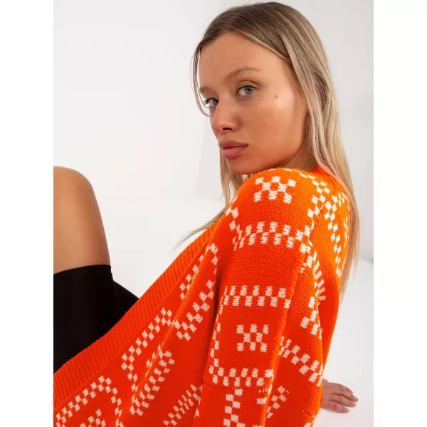  Dámský svetr RUE PARIS LC-SW-0296.08P ORANGE 
