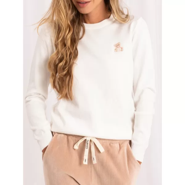  Dámský svetr ITALY MODA IR-SW-57994.12P ECRU 