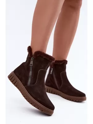 Dámské boty VINCEZA 133126 BROWN