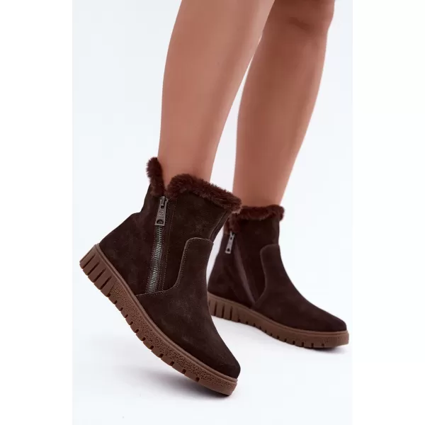  Dámské boty VINCEZA 133126 BROWN 