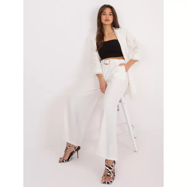  Dámské kalhoty ITALY MODA DHJ-SP-5583.97 ECRU 