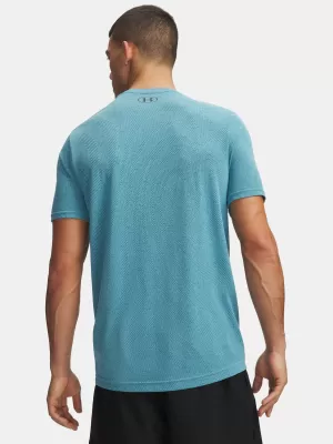 Pánské triko UNDER ARMOUR VANISH SEAMLESS NOVELTY SS 6010603-425 MODRÁ