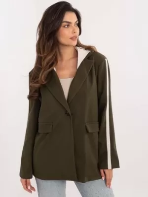 Dámská bunda ITALY MODA DHJ-MA-A8398.14X KHAKI