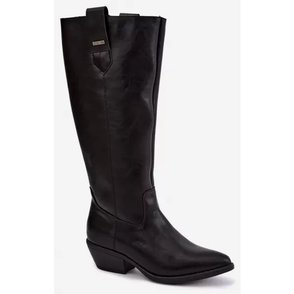  Dámské kozačky BIG STAR SHOES UU274521 BLACK 