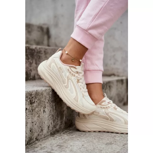  Dámské tenisky BIG STAR SHOES TT274326 BEIGE 