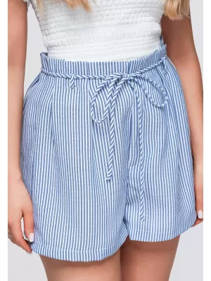 Dámské kraťasy OMBRE OW-ST-E0004 DARK BLUE