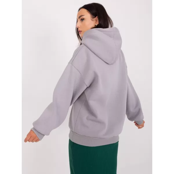  Dámská mikina MY RED LIPS EM-BL-656-4.96P GRAY 