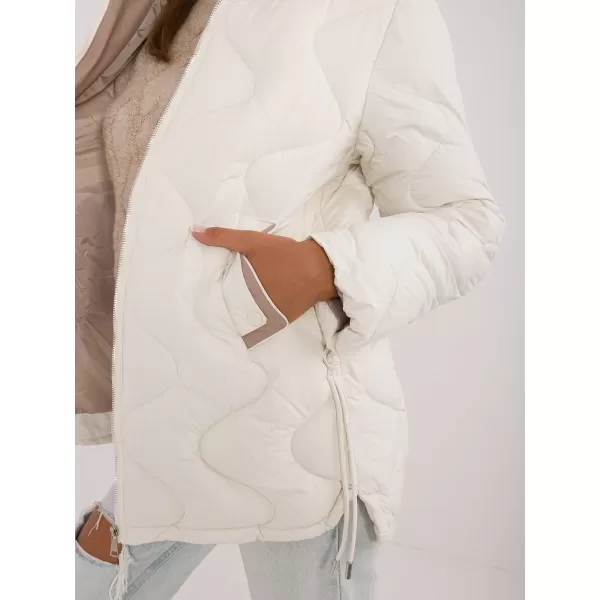  Dámská bunda FACTORY PRICE MBM-KR-2319.37 ECRU 