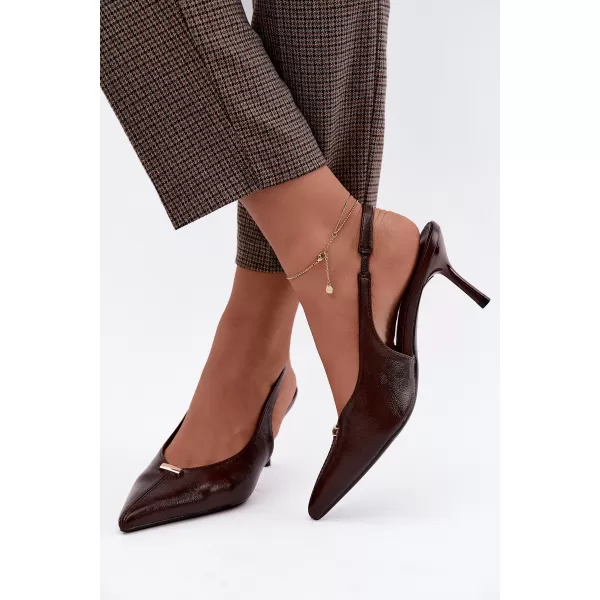  Dámské lodičky BOTO T680 BROWN 