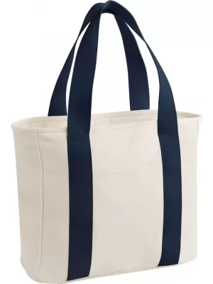 Taška BagBase | BG 675 NATURAL/NAVY