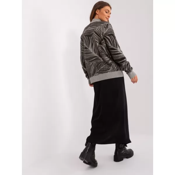  Dámský svetr WOOL FASHION ITALIA AT-SW-2357.96 KHAKI 