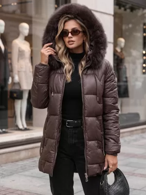 Dámská bunda DSTREET FIALOVÁ