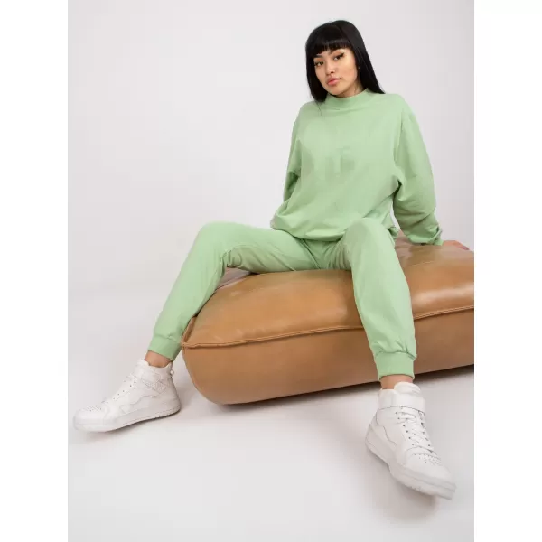  Dámská mikina BASIC FEEL GOOD AP-BL-A-R001 PISTACHIO 