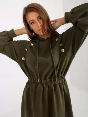 Dámské šaty RELEVANCE RV-SK-8336.12P KHAKI