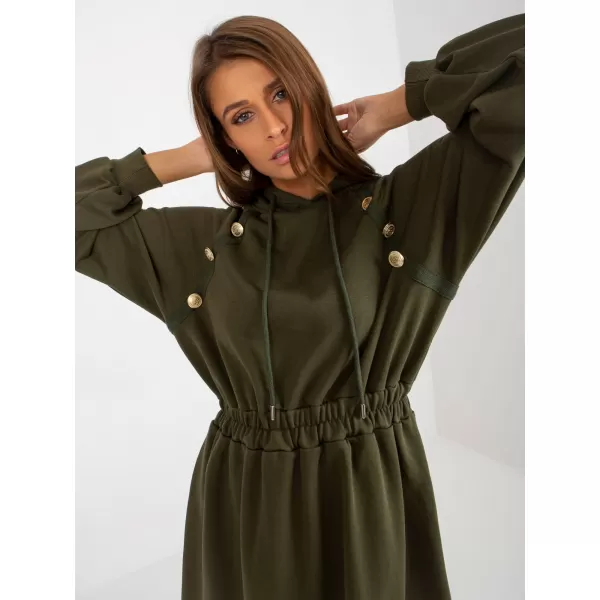  Dámské šaty RELEVANCE RV-SK-8336.12P KHAKI 