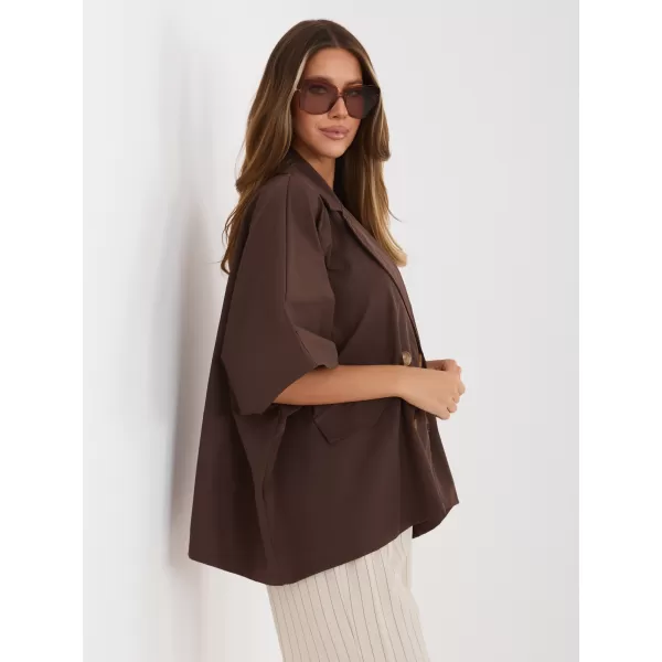  Dámská bunda RUE PARIS IT-KR-FL10153KSM.86 BROWN 