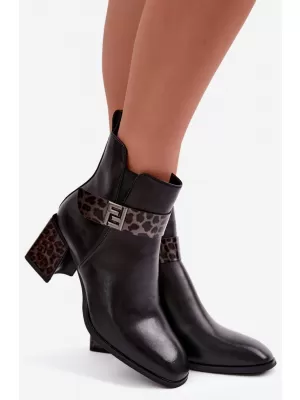 Dámské kotníkové boty ARTIKER 57C0008 BLACK