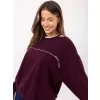Dámská mikina RELEVANCE RV-BL-A940.60 BURGUNDY