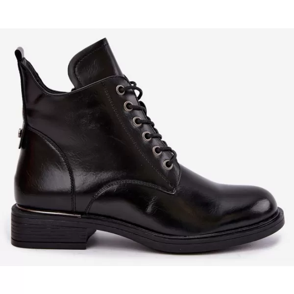  Dámské kotníkové boty VINCEZA 58677 BLACK 