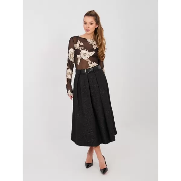  Dámská sukně RUE PARIS IT-SD-18760.69 BLACK 