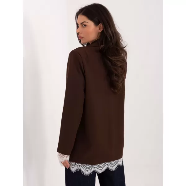  Dámská bunda ITALY MODA IT-MA-FL9916.02P DARK BROWN 