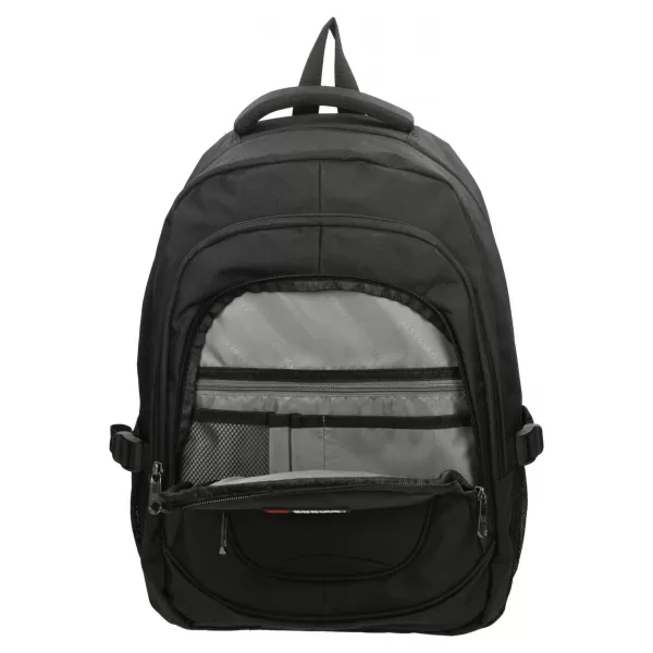  Batoh Enrico Benetti Hamburg Notebook Backpack 35,5 l Black BLACK 