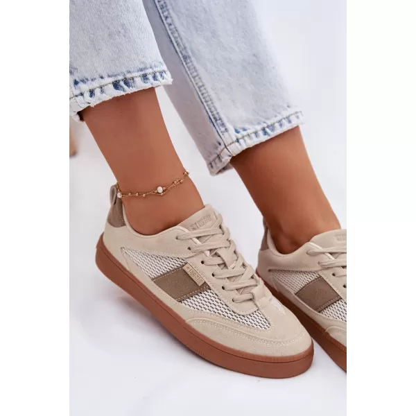  Dámské tenisky BIG STAR SHOES TT274759 BEIGE 