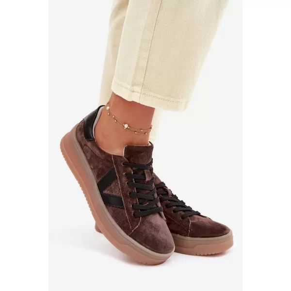  Dámské tenisky VINCEZA 79597 BROWN 