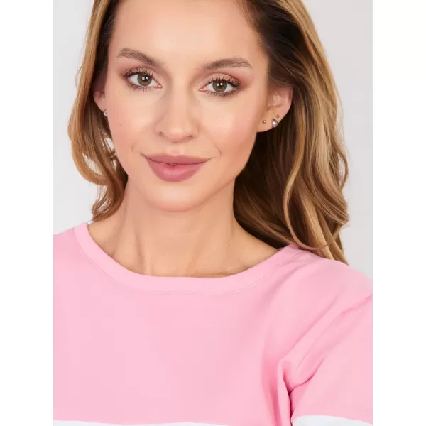  Dámská mikina RUE PARIS RV-BL-5787.15X GRAY-PINK 