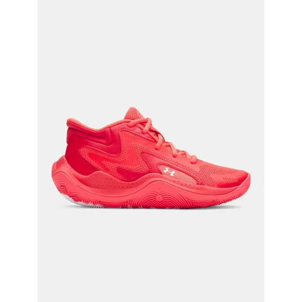  Boty UNDER ARMOUR UA GS JET '25 6001587-713 ČERVENÁ 