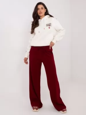 Dámské tepláky RELEVANCE RV-DR-A611.52 BURGUNDY