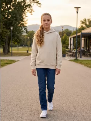 Dětská mikina MALFINI CHILL 423 MANDLOVÁ