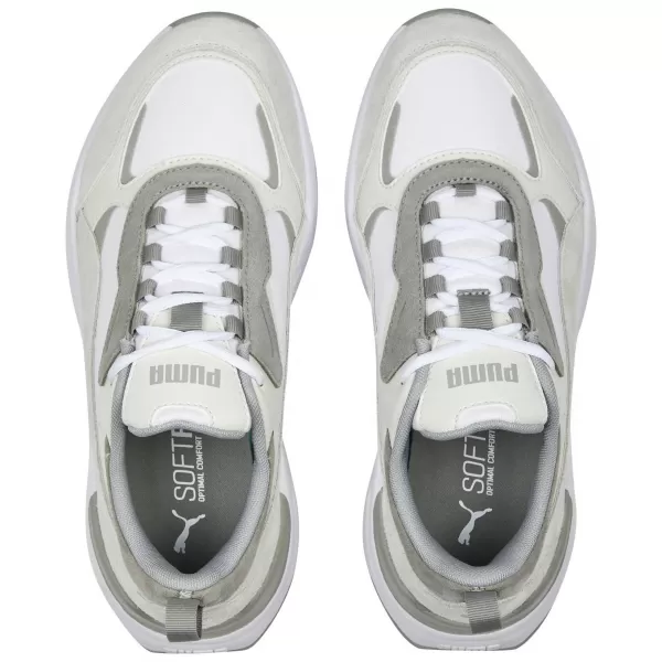  Dámské tenisky PUMA CASSIA MIX 391959-02 WHITE/GRAY/FLAT LIGHT GRAY 