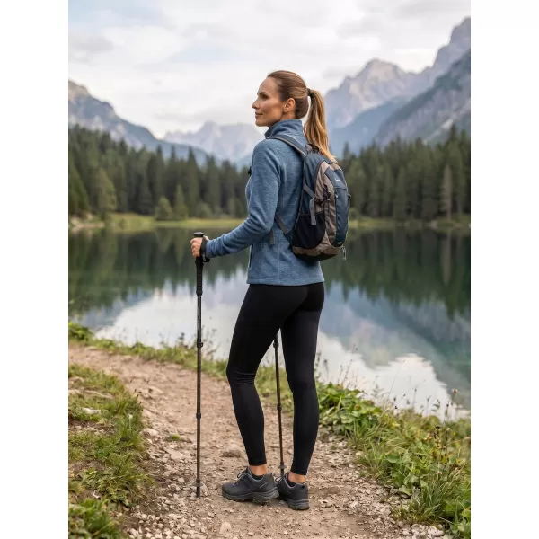  Dámská micro fleece mikina MALFINI FACTOR 853 TMAVÝ DENIM MELÍR 