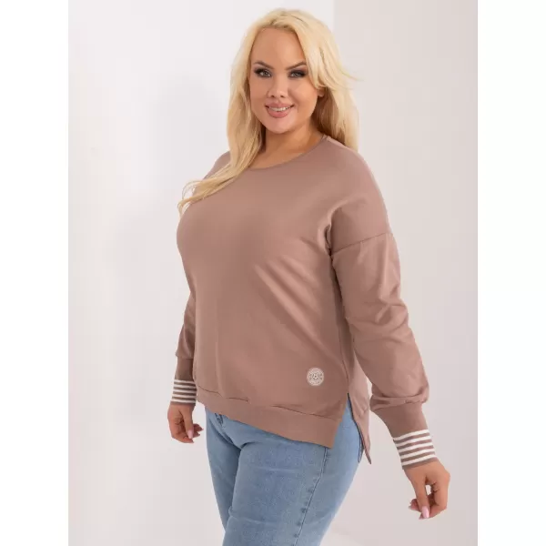  Dámská halenka RELEVANCE RV-BZ-9145.02 DARK BEIGE 