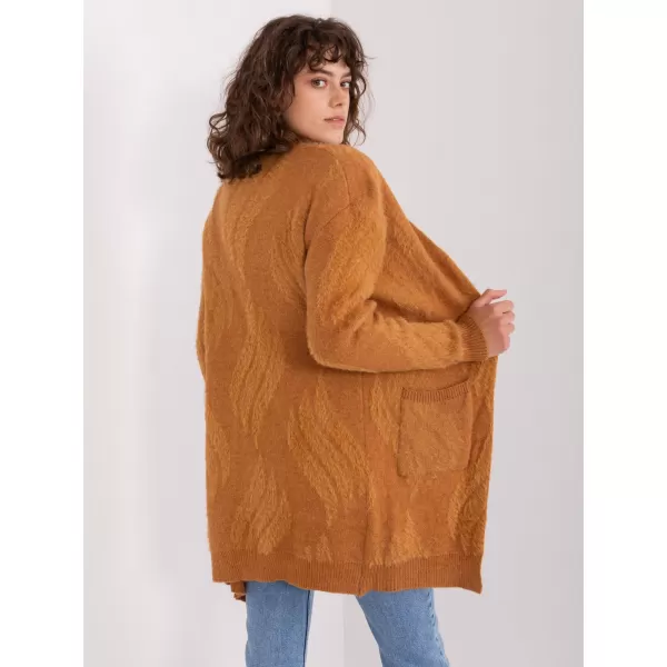  Dámský svetr WOOL FASHION ITALIA AT-SW-234501.00P CAMEL 