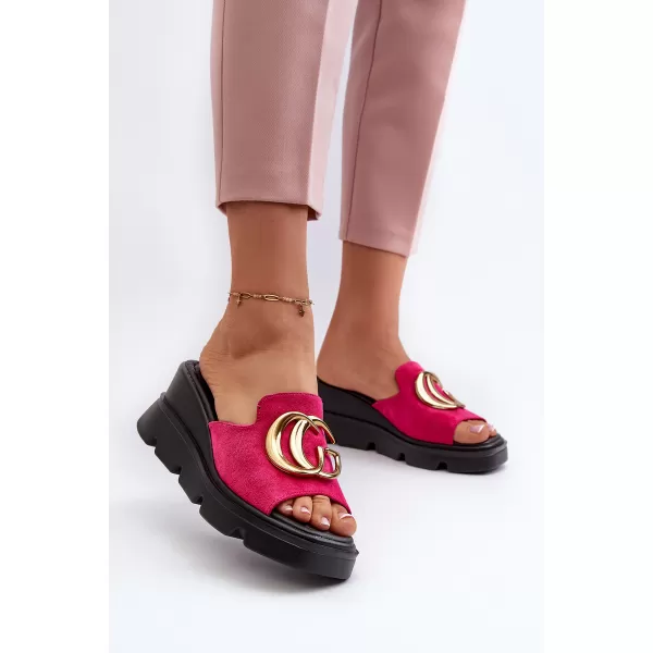  Dámské pantofle VINCEZA 58295 FUCHSIA 