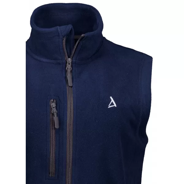  Dámská fleece vesta ALTISPORT ALW002525 NÁMOŘNÍ MODRÁ 